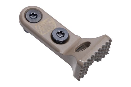 SOLGW Liberty PRESSCHECK M-LOK QD Barricade Stop is made of durable steel.
